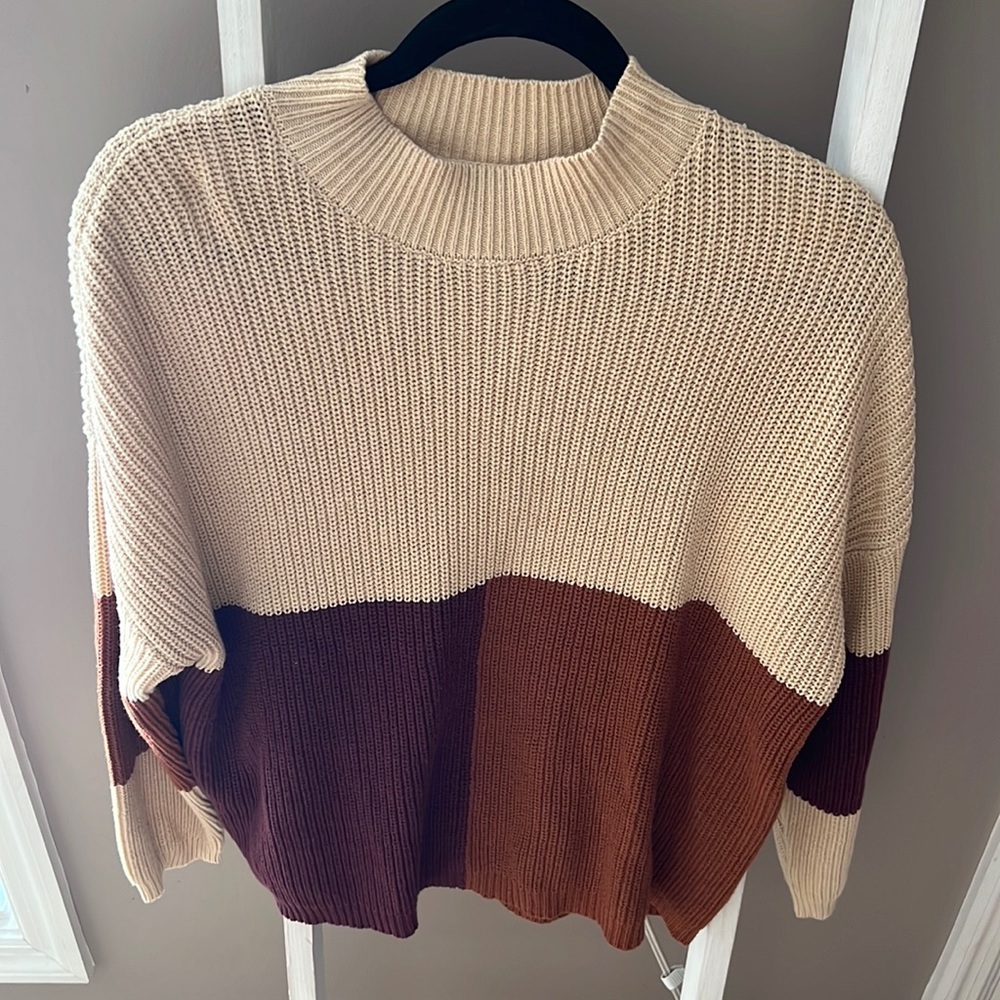 The perfect mock neck sweater